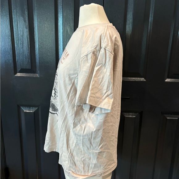 Graphic Beige T-Shirt - Picture 2 of 4